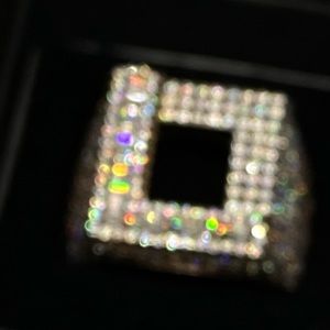 Letter L ring size 9